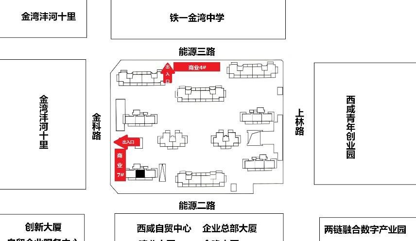金地清岚颂 配套