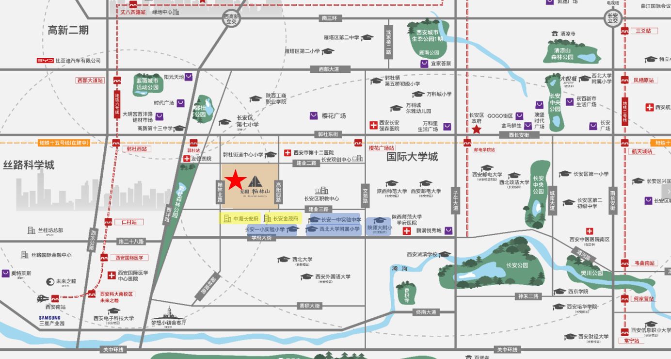 雅居乐·宏府翰林山 配套
